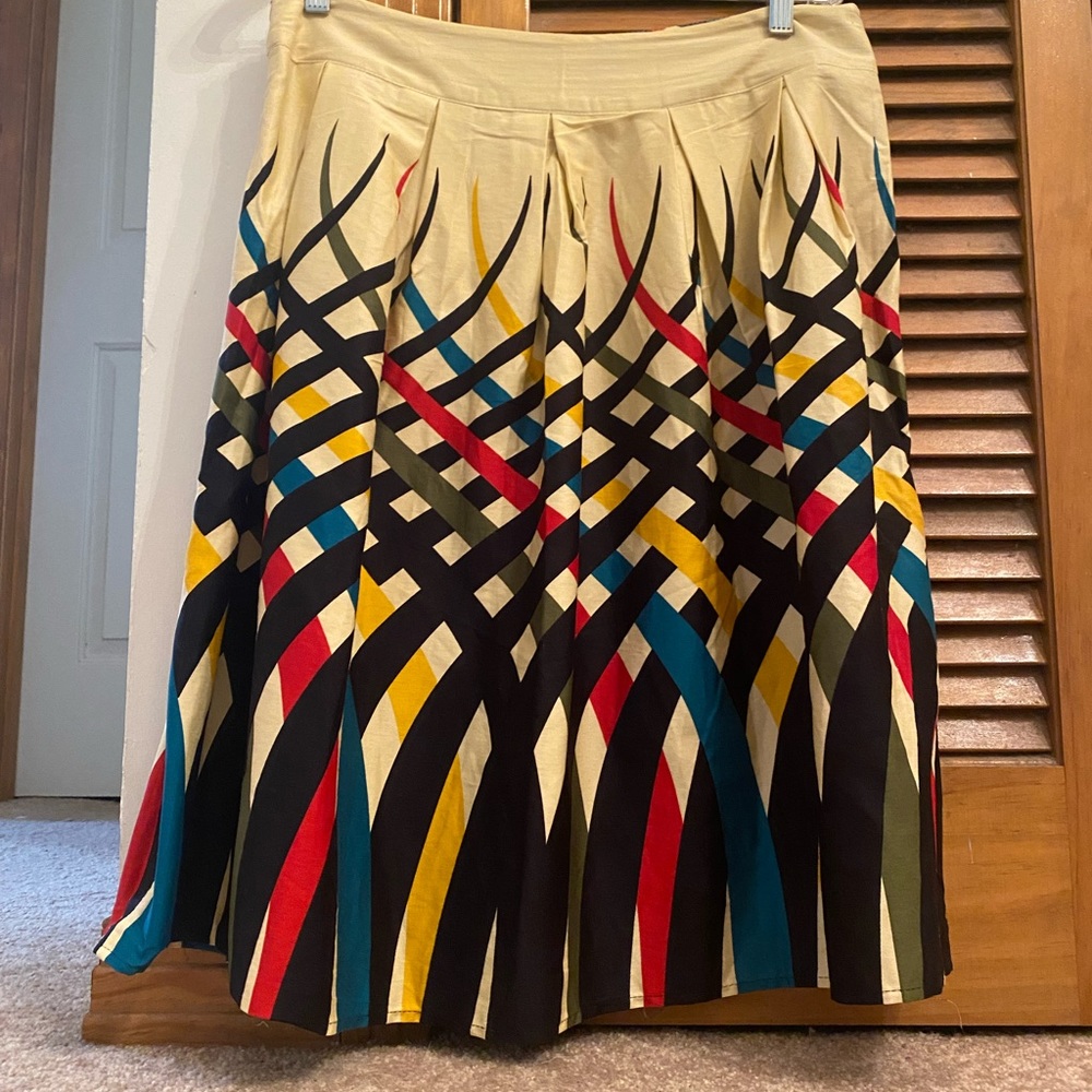 Multi colored skirt